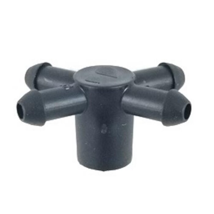 Rozdeľovač Netafim 4-výstupy, pre PCJ kvapkovač