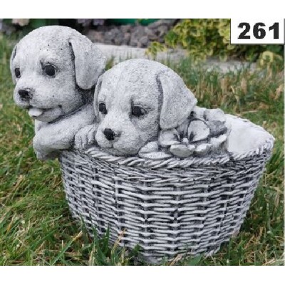 Šteniatka v koši 261