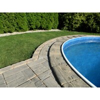 Okraj bazéna rovný NATUR
