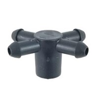 Rozdeľovač Netafim 4-výstupy, pre PCJ kvapkovač