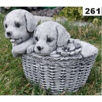 Šteniatka v koši 261