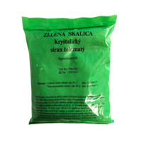 Zelená skalica 1kg - odstránenie machu v trávniku